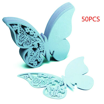 

Toponeto Wedding Supplies Paper Butterfly Wine Cup Card