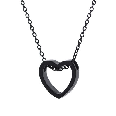 

Romantic Loving Heart Pendant Hollow Necklace Party Women Lovers Jewelry Gift