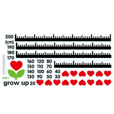 

〖Follure〗Removable Height Chart Measure Wall Sticker Decal for Kids Baby Room Undersea