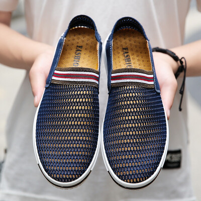 

Spring&summer breathable mesh shoes tide mesh casual shoes outdoor shoes lazy mesh mens shoes