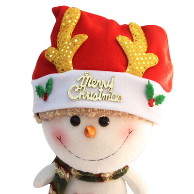 

〖Follure〗Christmas Party Elk Santa Hat Red And White Cap for Santa Claus Costume New