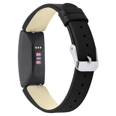 

Leather Watch Bands Suitbute For Fitbit InspireInspire HR For Women Men Slim Replacement Wristbands Strap Accessories