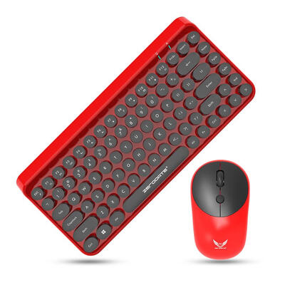 

HXSJ LD-WKM800 24G Wireless USB Keyboard 4 Keys 1600 DPI Adjustable Mouse