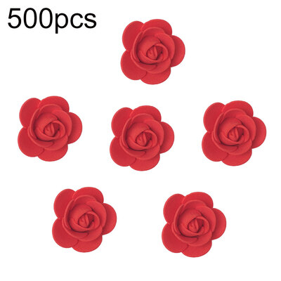

500Pcs 35cm PE Foam Rose Artificial Flower DIY Bear Doll Wedding House Decor