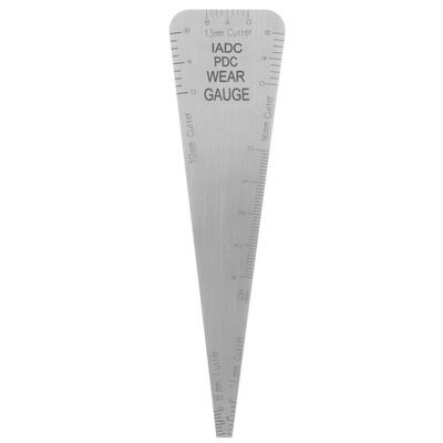 

Greensen Stainless Steel Cone Taper Weld Gauge Welding Slot Width Hole Inspection Measure Tool