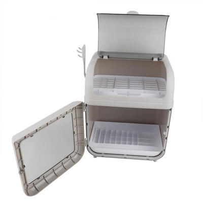 

Greensen Multi-Functional Dish Drying Rack Cutlery Holder Dish Drainer Utensil Organizer