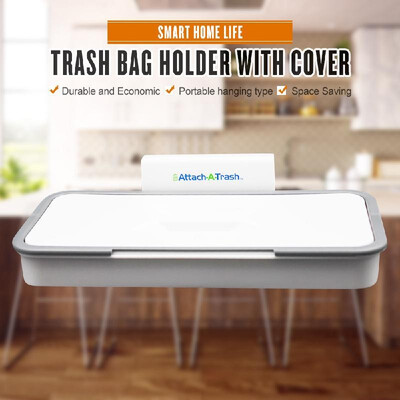 

Trash Bag Holder Garbage Bag Hanger Rubbish Bag Holder Garbage Storage Rack Bracket for Kitchen Cupboard Bathroom