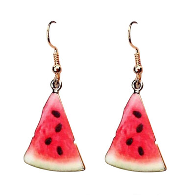 

6 Pairs Creative Fruit Earrings PineappleGrapefruit Strawberry Earrings Small Fresh Fruit Earrings