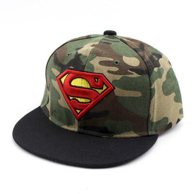 

Kids Boys Girls Cartoon Baseball Cap Superhero Batman Spiderman Snapback Sun Hat