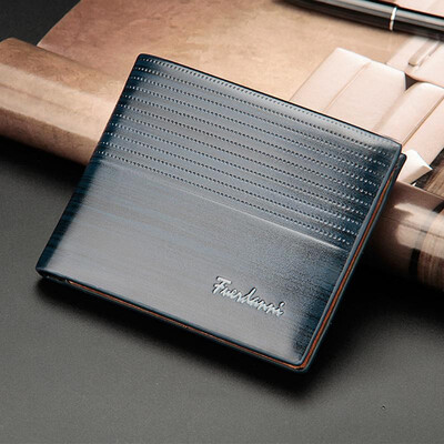 

Men Multifunctional Wallets Short Purse Clutch PU Leather Solid Credit Card Cover Holder Vintage Organizer