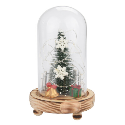 

〖Follure〗Copper Wire Lamp Microscopic Scene Home Decoration Ornaments Christmas Tree Gift