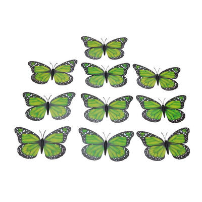 

10pcs 3D Butterfly Bedroom Wall Stickers Decor DIY Magnet Fridge Sticker