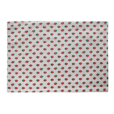 

Strawberry Printed Heat Insulation Pad Non-slip Table Mat Coaster Placemat