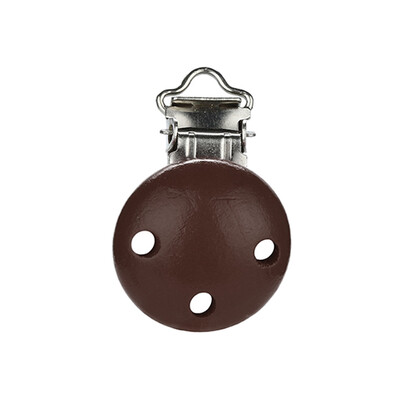 

Toponeto Baby Pacifier Clip Safety Wooden Teether Accessories Soother Clasps Holders