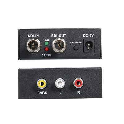 

3G SDI to AV Scaler Converter HD SD LR Analog Stereo Audio Converter