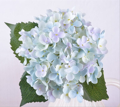 

FUNNYBUNNY Artificial Hydrangea Silk Flowers Arrangements Bunch Bridal Bouquet Wedding Bouquet for Home Garden Party Decoration