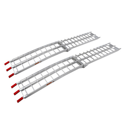 

Ktaxon 90" Aluminum Arched ATV Fold Loading Truck Traile Motorcycle Bike Ramps Pair