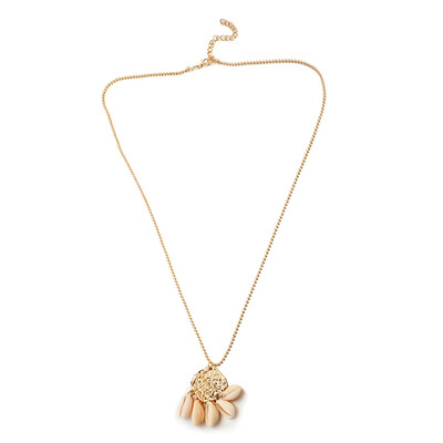 

Tocona Bohemia Metal Gold Long Chain Seashell Pendant Necklace for Women Beach Charm Choker Statement Jewelry B37205