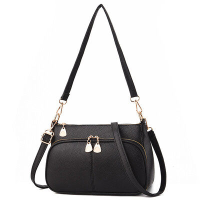 

Small bag 2019 summer new wave female bag Korean version of the fresh PU leather fashion shoulder slung small bag