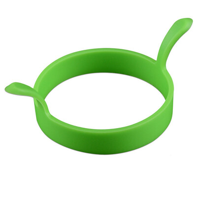 

Trend 2Pcs Silicone Round Fried Egg Omelet High Temperature Safety Environmental Protection Cake Model Omelet Ring