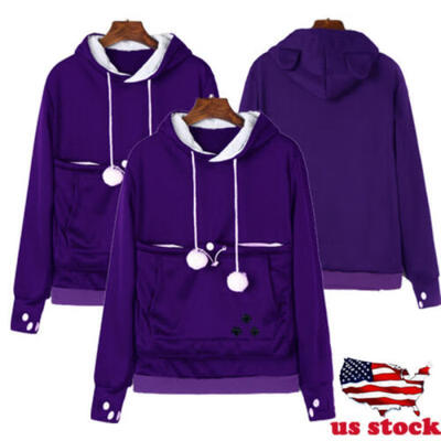 

Womens Heart Sweatshirt Hooded Hoodie Jumper Winter Long Sleeve Pullover Outwear