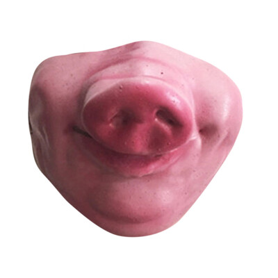

Tailored Funny Fun Mask Big Lips Headgear Pet Funny Mask