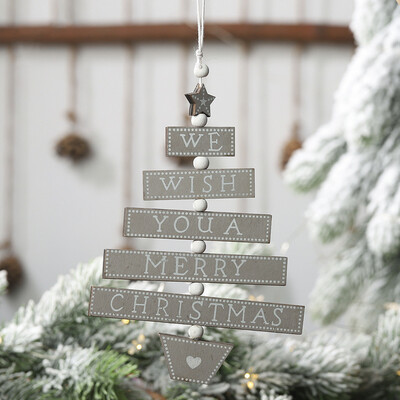 

Siaonvr Christmas Decorations Tree Ornament Patterned Hanging Accessories Supplies