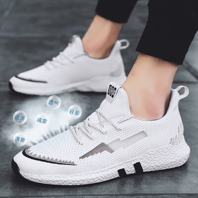

Summer hollow breathable thin white shoes mens sports&leisure white net shoes shoes shoes shoes wild trend mens shoes