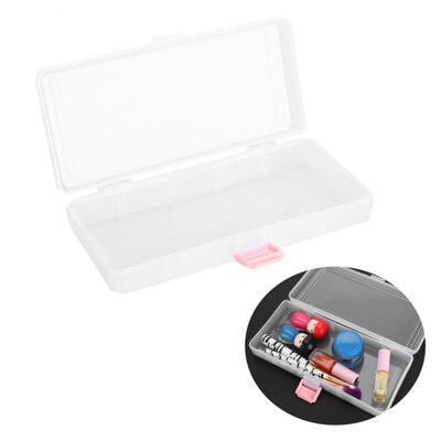 

Greensen Nail Art Storage Box Case Thickened Transparent Jewelry Container Organizer Manicure Tool