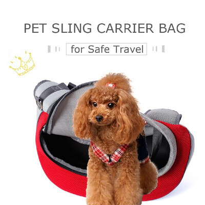 

Pet Dog Carrier Pet Sling Bag Pet Cat Bag Hands-free Dog Travel Bag Pet Sling Carrier Bag