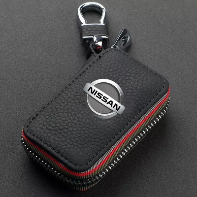 

Real Leather Car Key Case Keys Cover Holder Bag For Toyota Nissan Mazda Cadillac Lexus Hyundai Kia