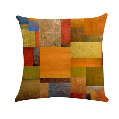 

〖Follure〗Pillow Case Linen Cushion Sofa Car Cushion Cover Home Decoration