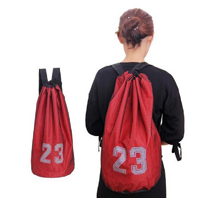 

Basketball Bag Drawstring Mash Backpack Fitness Bucket Bag Outdoor Basketball Backpack Sports Equipment Bag
