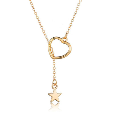

Women Korean Style Gold Bow Tie Pendant Necklace Lucky 8 Design Necklace For Women Handmade Wedding Female Jewelry Necklace