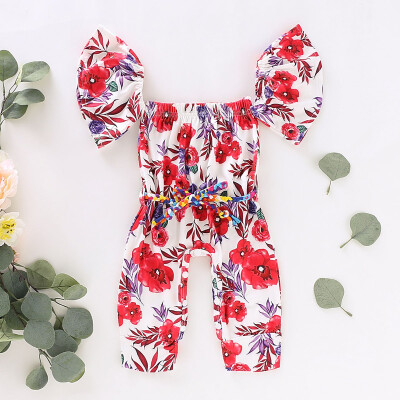 

Newborn Kid Baby Girl Floral Romper Jumpsuit Bodysuit Playsuit Outfits Clothes