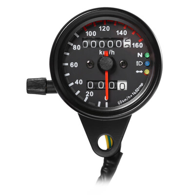 

12V Motorbike Tachometer Speedometer Dual Display LED Backlight Signal Light Motorcycle Odometer