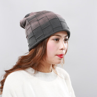 

Tailored Fashion Winter Beanie Hat Men Plus Velvet Warm Knitted Cap