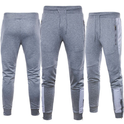 

New Mens Slim Fit Tracksuit Bottoms Skinny Jogging Joggers Sweat Pants Trousers