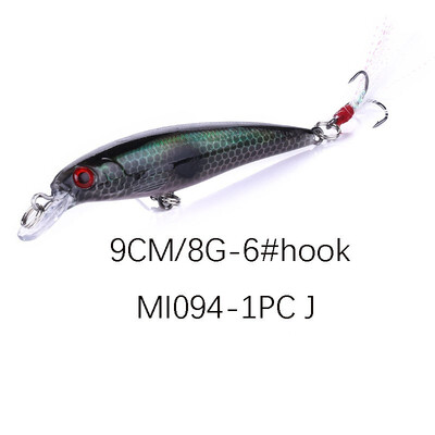 

VISSEN 1PCS 8g9cm Minor Fishing Lure Topwater Minnow Fishing Lures Artificial Hard Bait Mini Wobblers Pesca Crankbait