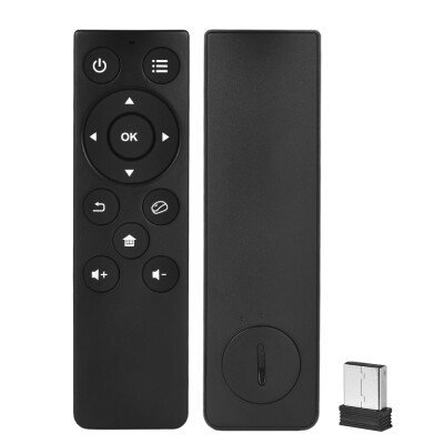 

24GHz Wireless Remote Control with USB Receiver Adapter for Smart TV Android TV Box Google TV HTPC