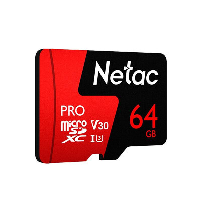 

Netac 128GB Pro Micro SDXC TF Memory Card Data Storage V30UHS-I U3 High Speed Up to 98MBs