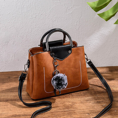 

Female bag 2018 new fashion autumn&winter handbag big bag large capacity simple wild single shoulder Messenger bag tide