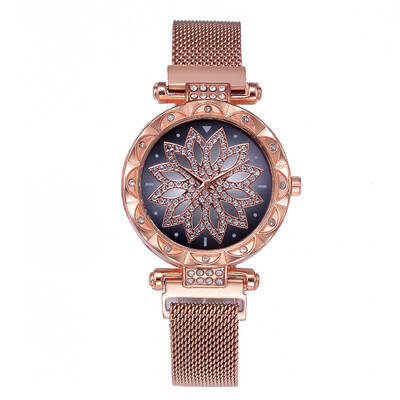 

Watch ladies mesh red mesh with quartz watch MIGEER Geneva