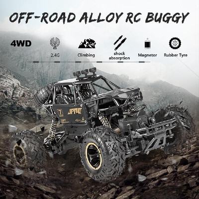 

116 Off-road Buggy Alloy RC Car 24GHz 4WD 15kmh High Speed Climbling Car RTR