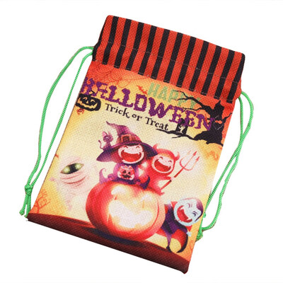 

Tote Bag Children Pumpkin Handbags Gift Bunch Mouth Candy Halloween Bag Holiday Show Drawstring Bag