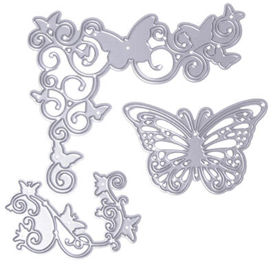 

3pcs Metal Cutting Dies Stencils for DIY Scrapbooking Photo Album Butterfly