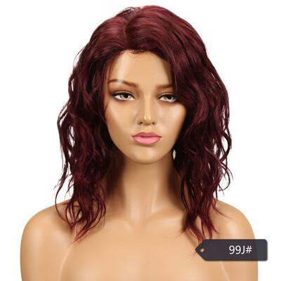 

Noble Brazilian Water Wave Human Hair Wigs For Black Women Remy Water Wave Wig Perruque Cheveux Humain Free Shipping