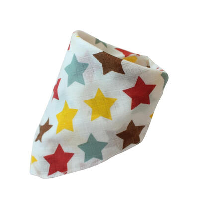 

Baby Bibs Triangle Double Layers Cotton Cartoon Animal Baby Bibs Dribble Bibs