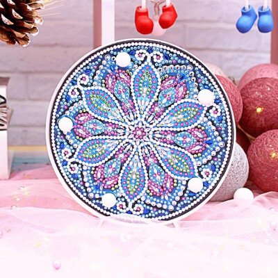 

DIY LED Diamond Painting Mandala Full Special Shaped Night Light Home Decor