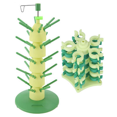 

Greensen Multi-function Sewing Bobbin Rack Tower&Bobbin Rack 30 Rod